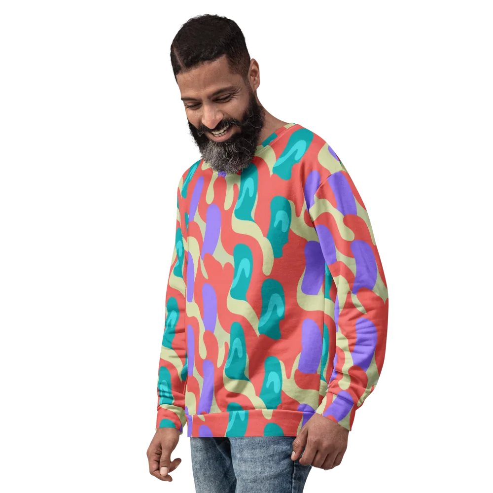 Meltwater Dance on Sweatshirt — Left Front