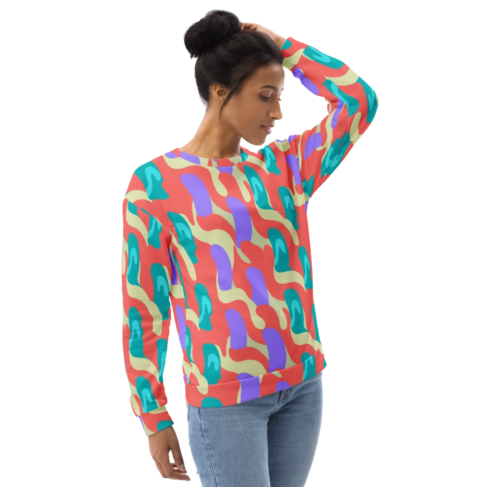 Meltwater Dance on Sweatshirt — Right Front