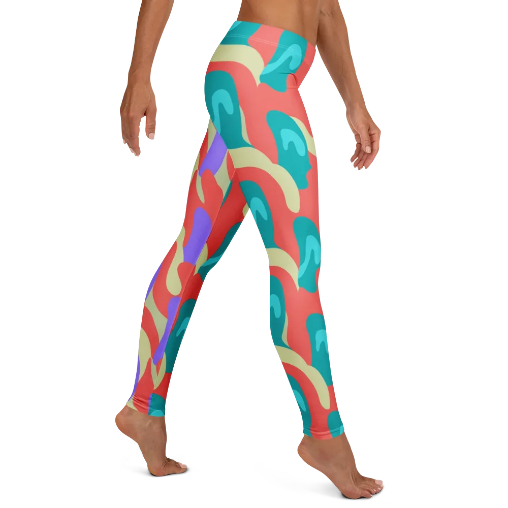 Meltwater Dance on Leggings — Right