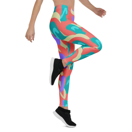 Meltwater Dance on a Leggings