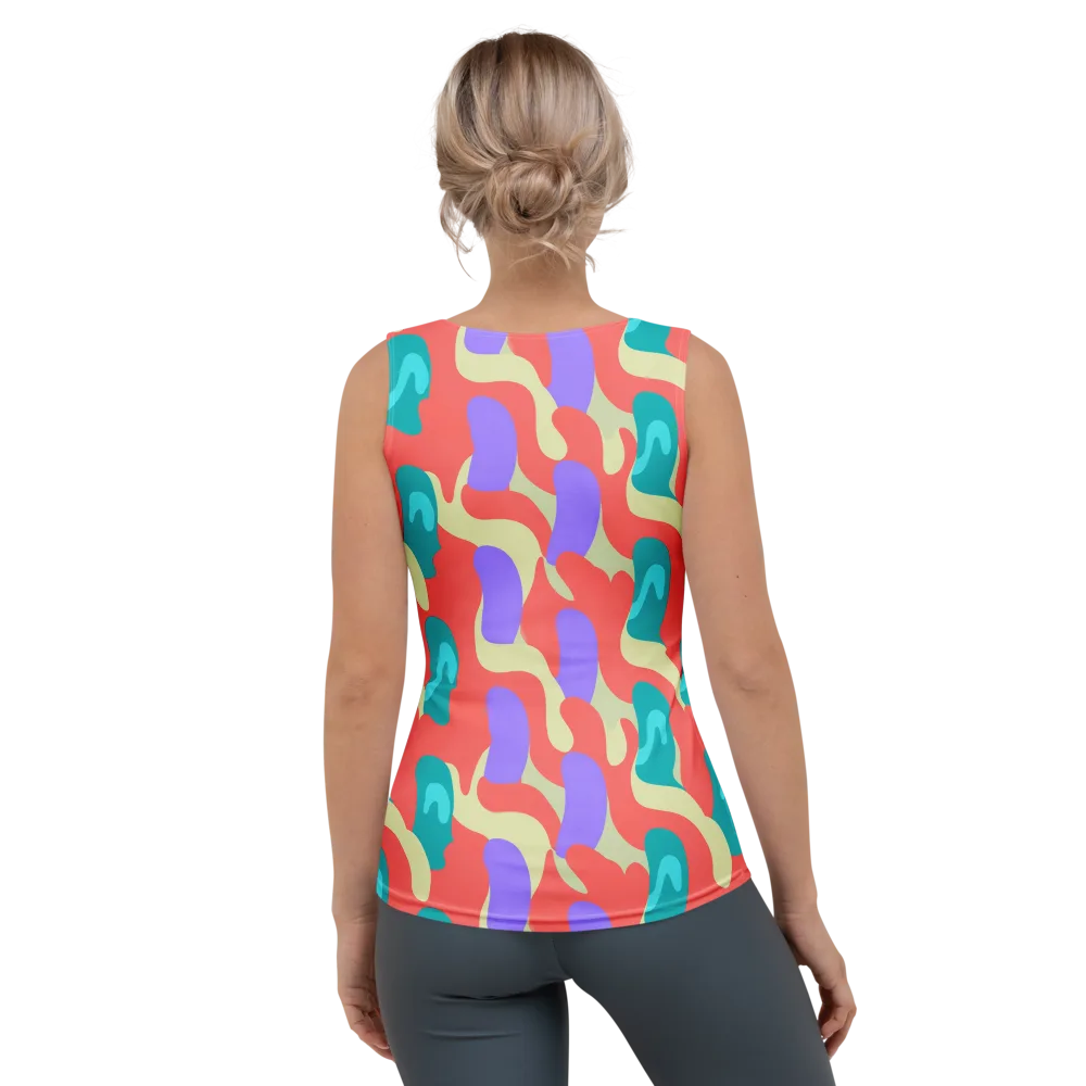 Meltwater Dance on Women's Tank Top — Back