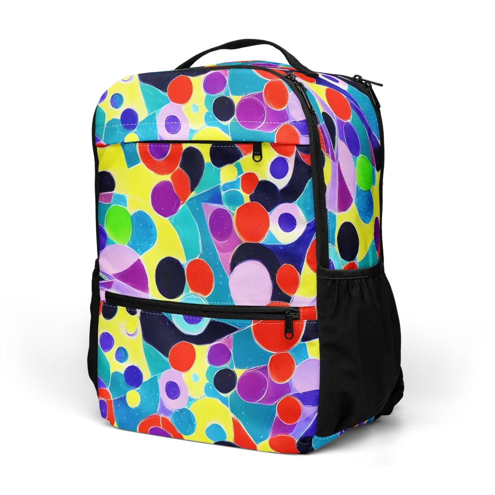 Prism Playground on Utility Backpack — Left Front