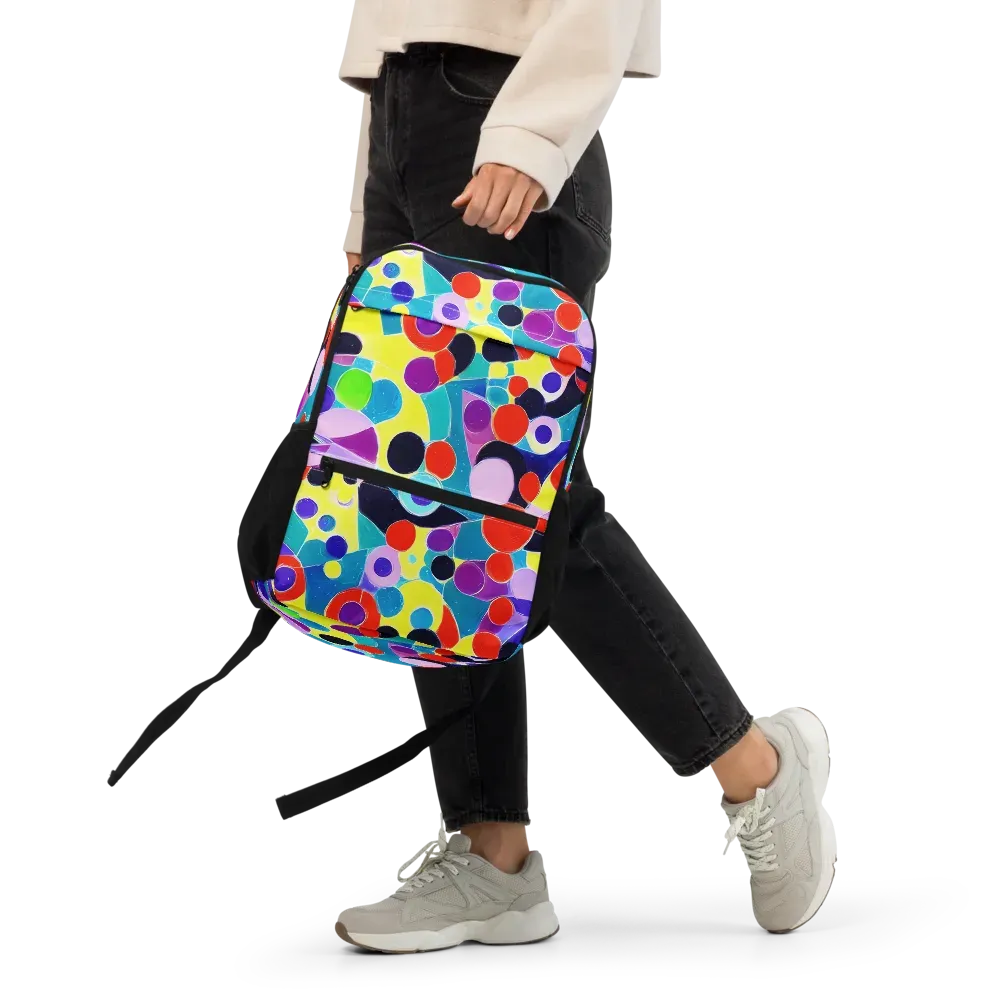 Prism Playground on Utility Backpack — Front