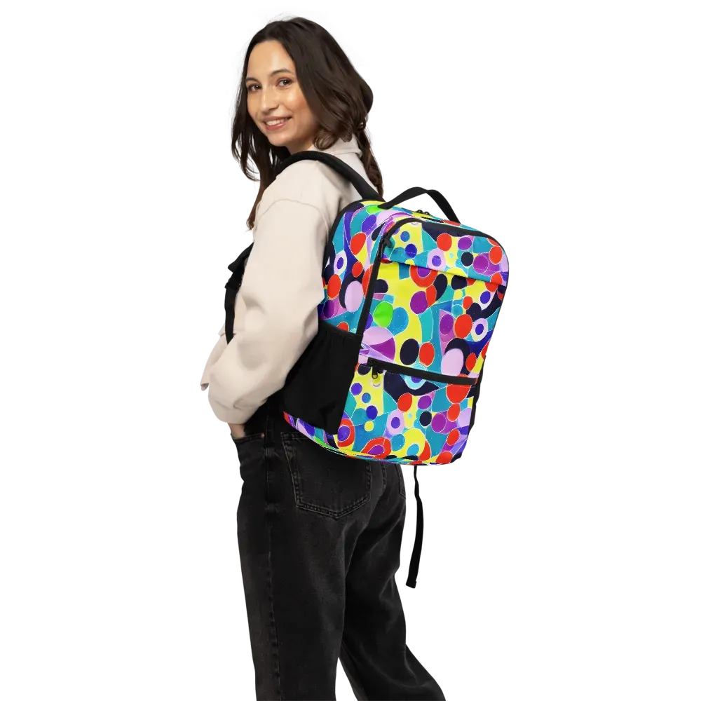 Prism Playground on Utility Backpack — Back