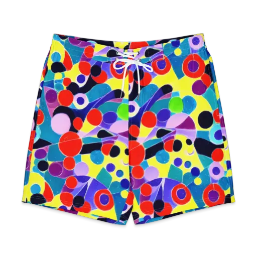 Prism Playground on a Men's Board Shorts