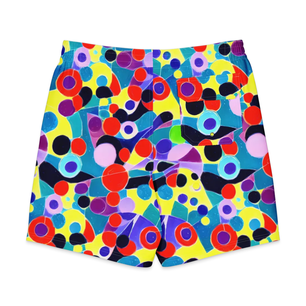 Prism Playground on Men's Board Shorts — Back
