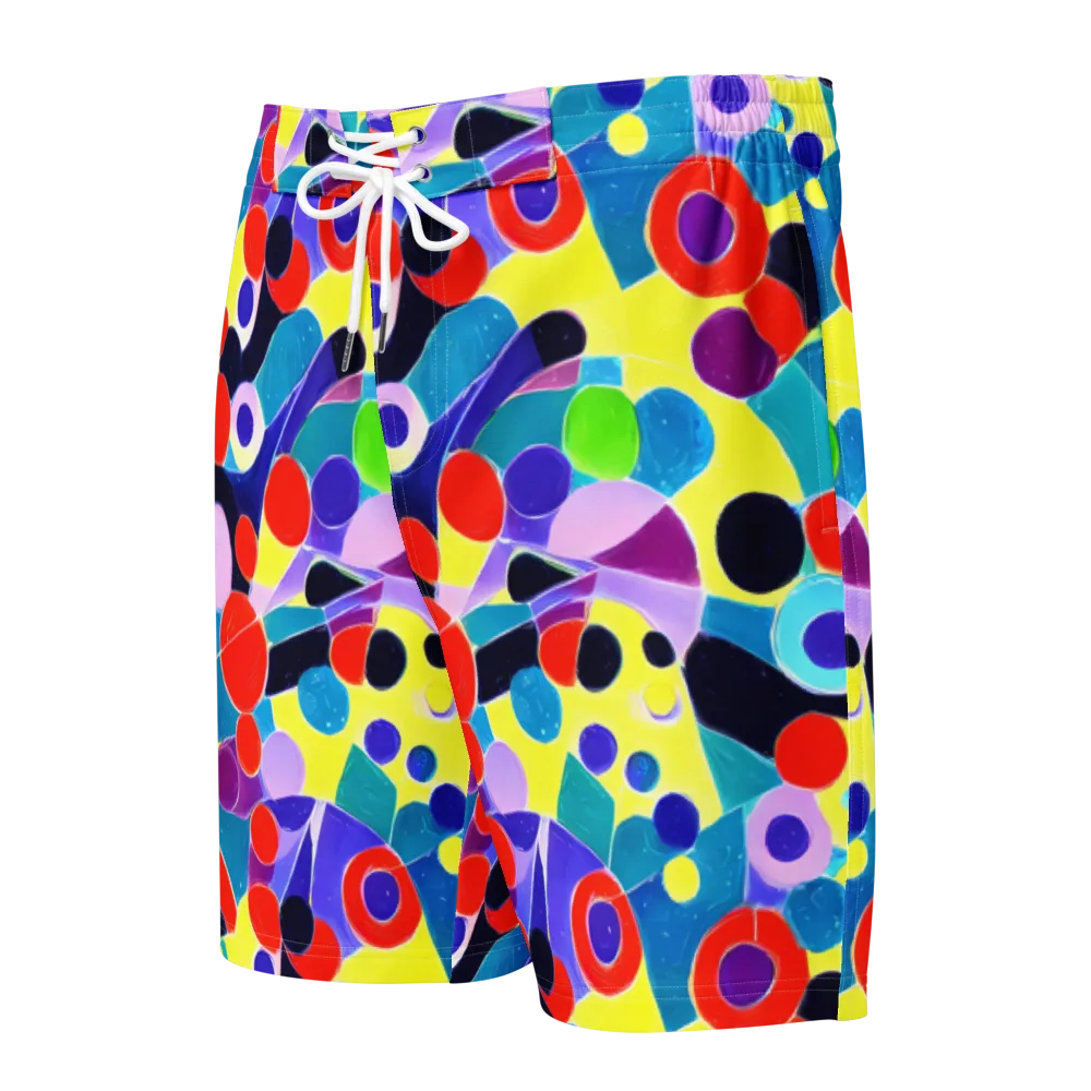 Prism Playground on Men's Board Shorts — Front
