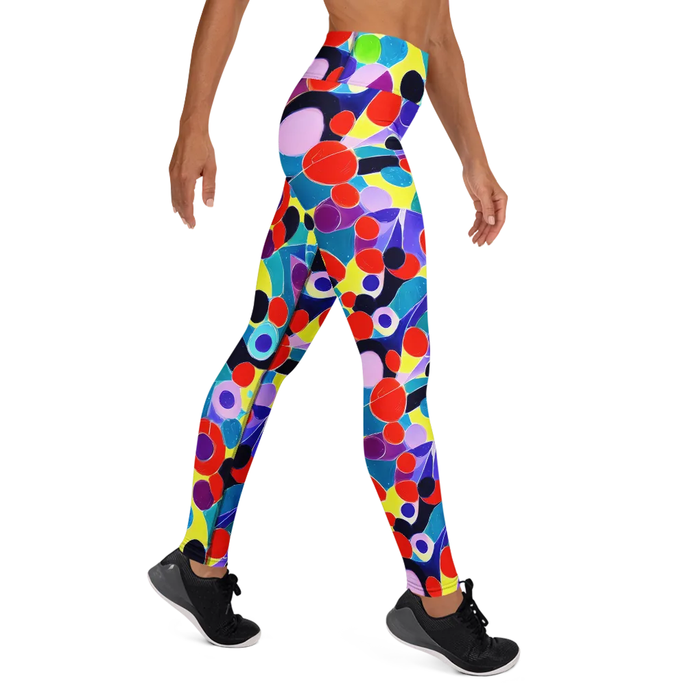 Prism Playground on Yoga Leggings — Right