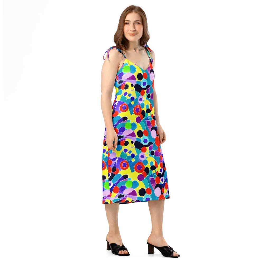 Prism Playground on Slip Dress — Right Front