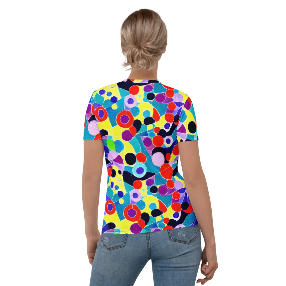 Prism Playground on Women's Crew Neck T-Shirt — Back