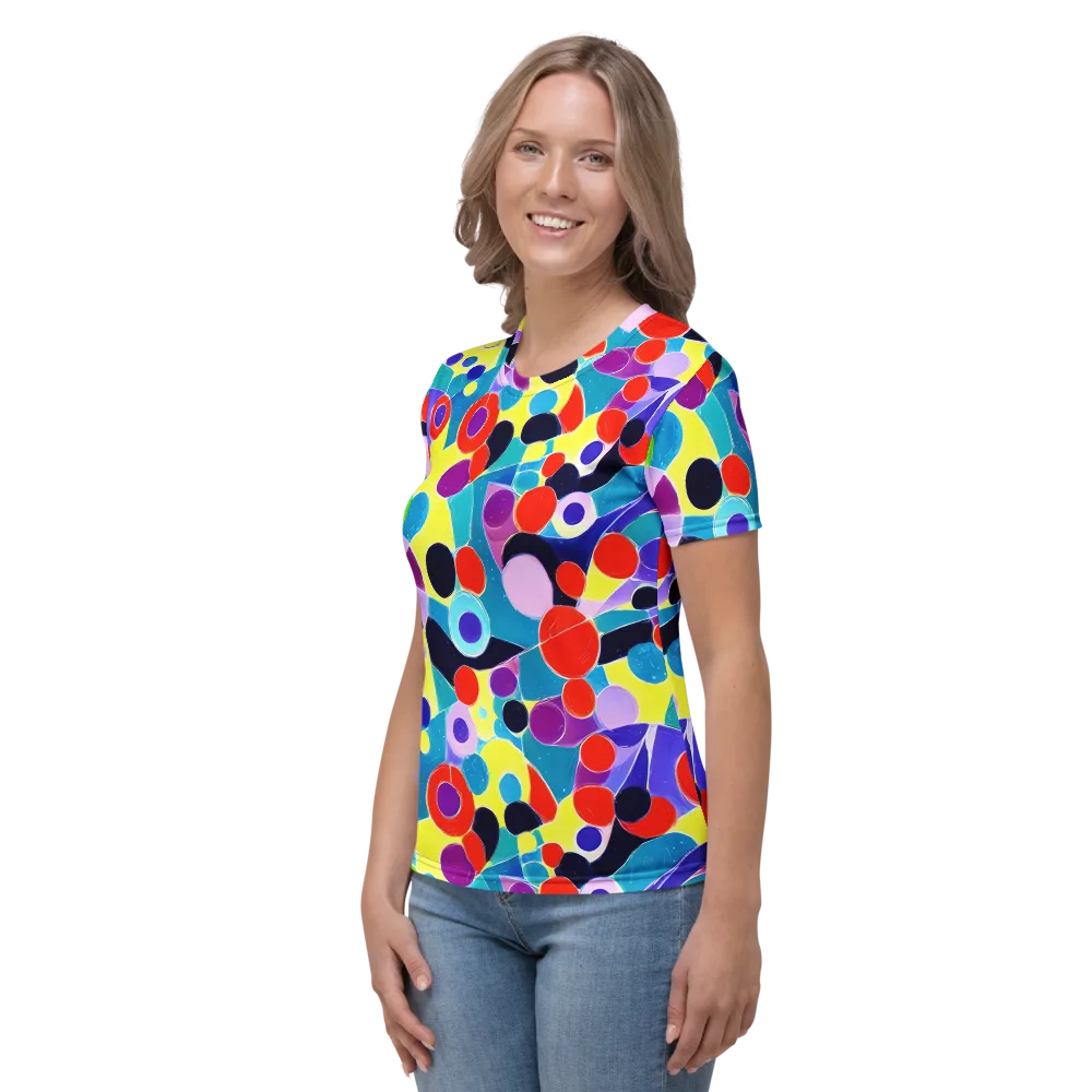 Prism Playground on Women's Crew Neck T-Shirt — Left