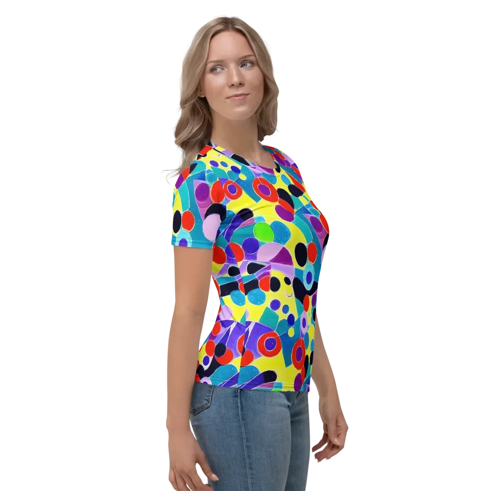 Prism Playground on Women's Crew Neck T-Shirt — Right