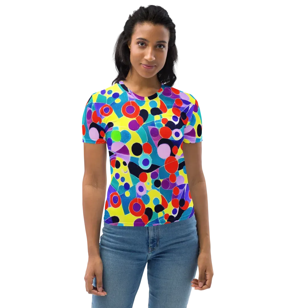 Prism Playground on Women's Crew Neck T-Shirt — Front