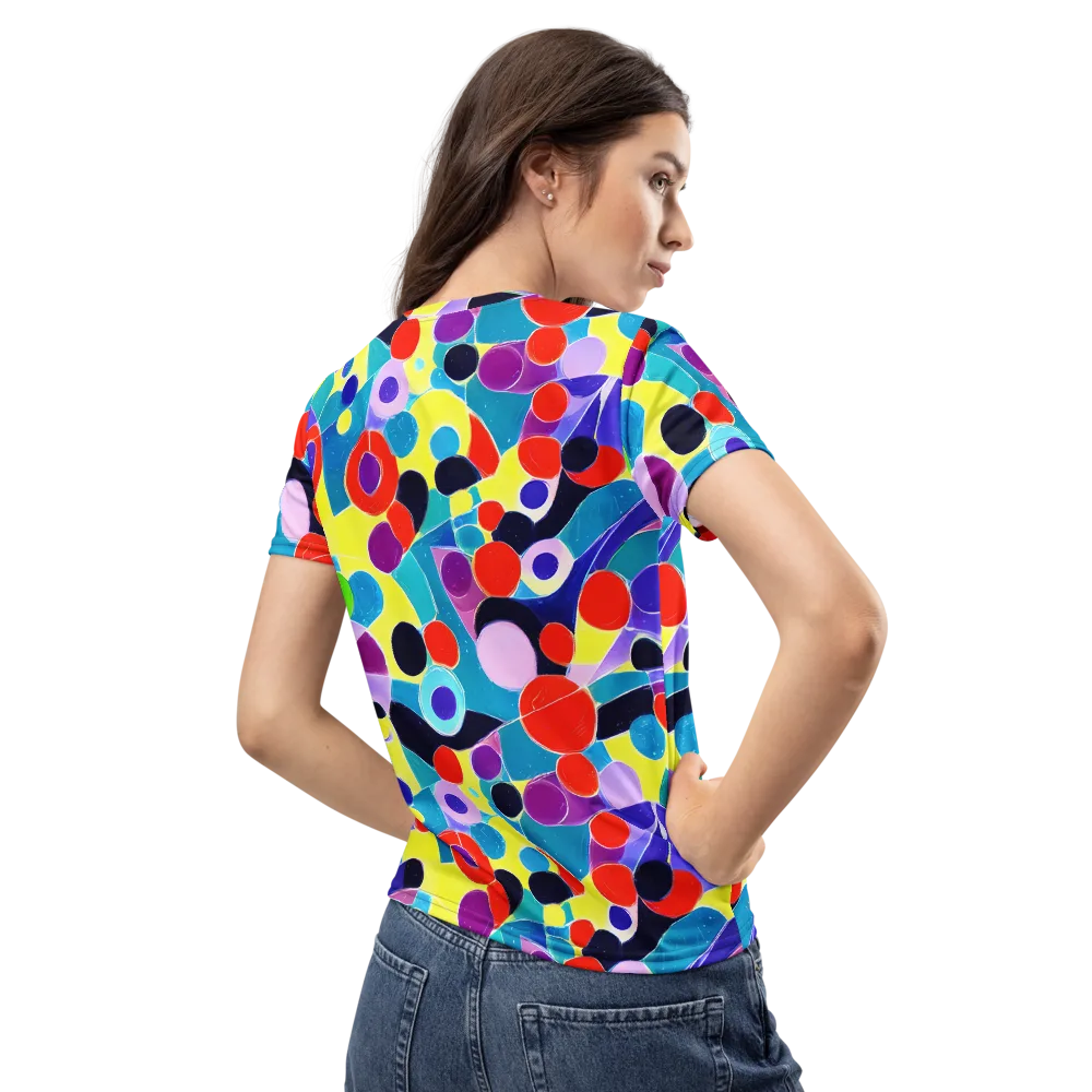 Prism Playground on Women's Crew Neck T-Shirt — Back