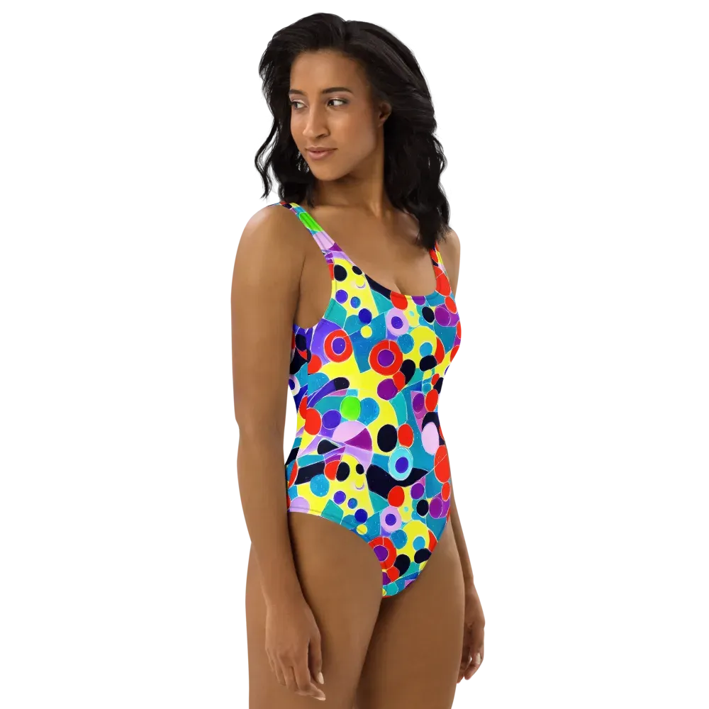 Prism Playground on One-Piece Swimsuit — Right