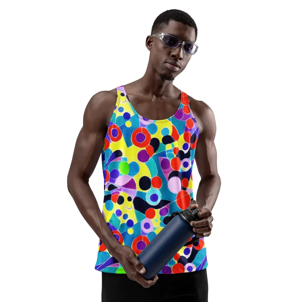 Prism Playground on Men's Tank Top — Front