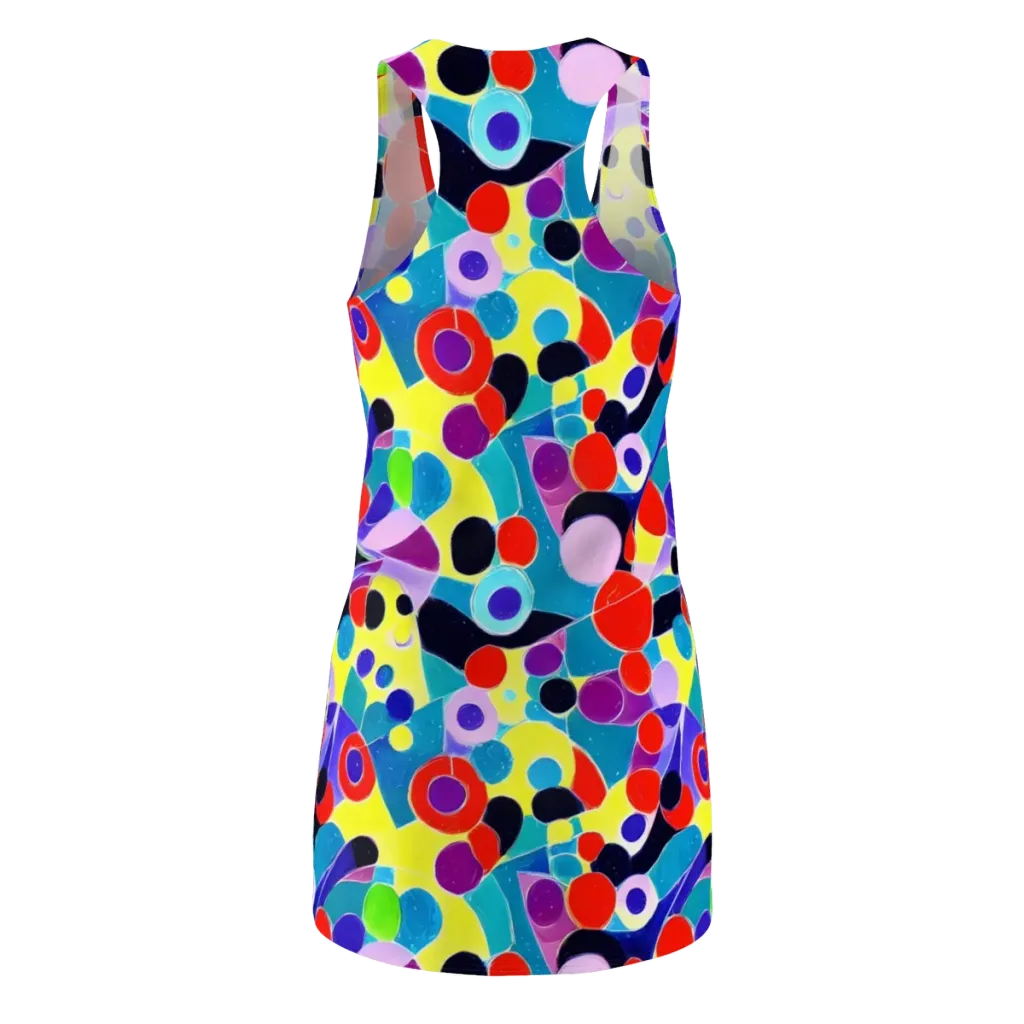 Prism Playground on Racerback Dress — Back
