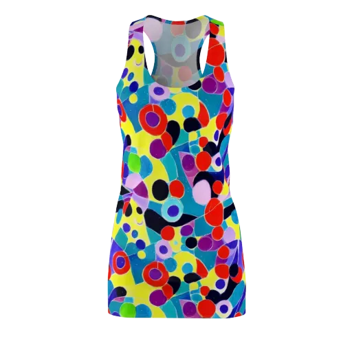 Prism Playground on a Racerback Dress