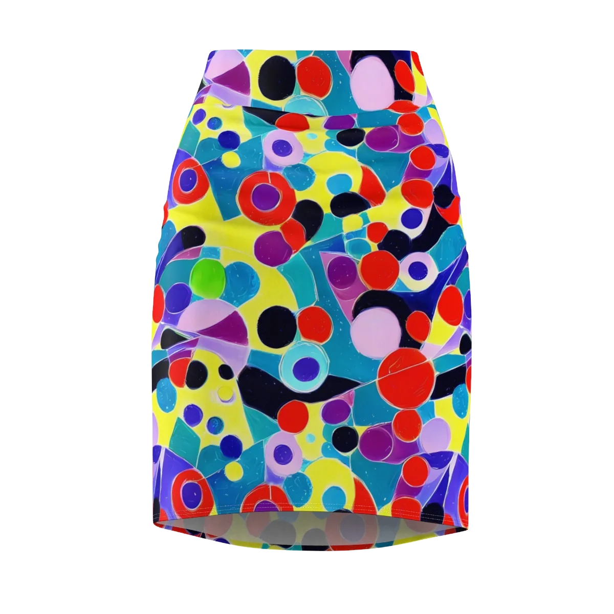 Prism Playground on Pencil Skirt — Front