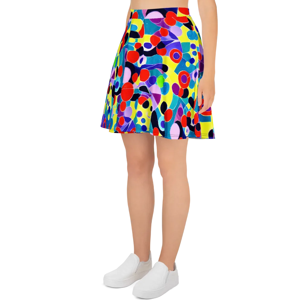 Prism Playground on Skater Skirt — Left