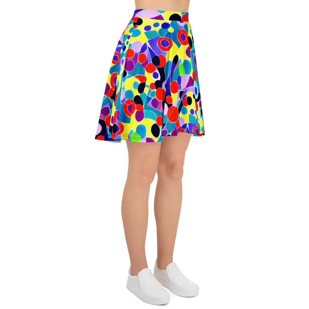 Prism Playground on Skater Skirt — Right