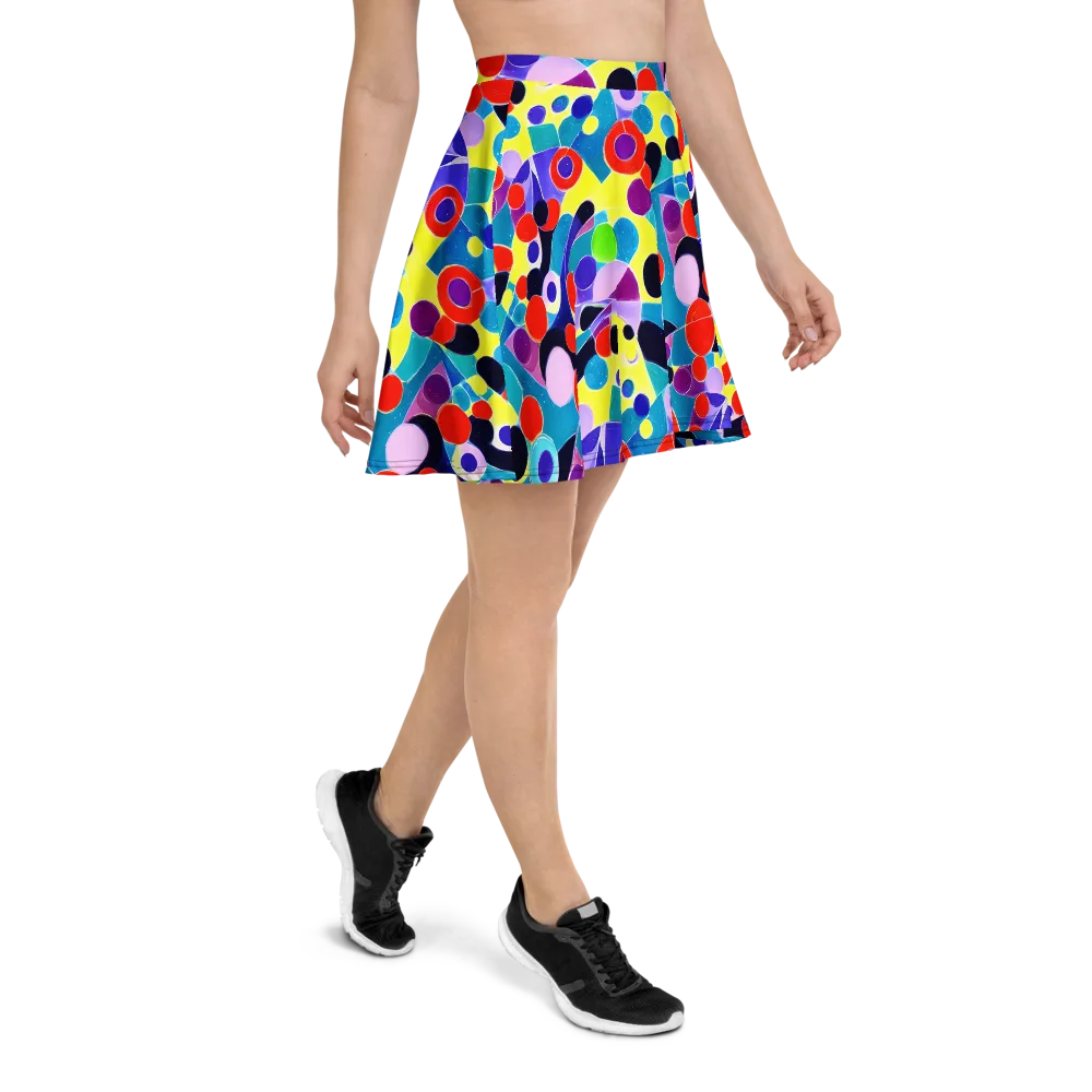 Prism Playground on Skater Skirt — Right