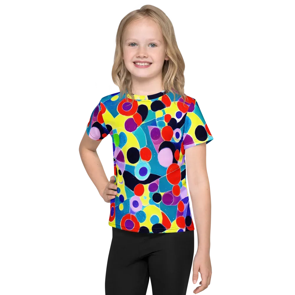 Prism Playground on Kids Crew Neck T-Shirt — Front