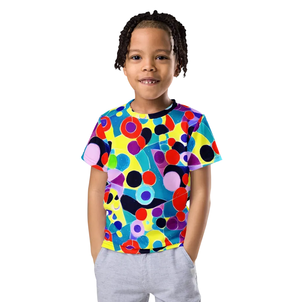 Prism Playground on Kids Crew Neck T-Shirt — Front