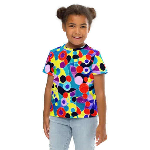Prism Playground on a Kids Crew Neck T-Shirt
