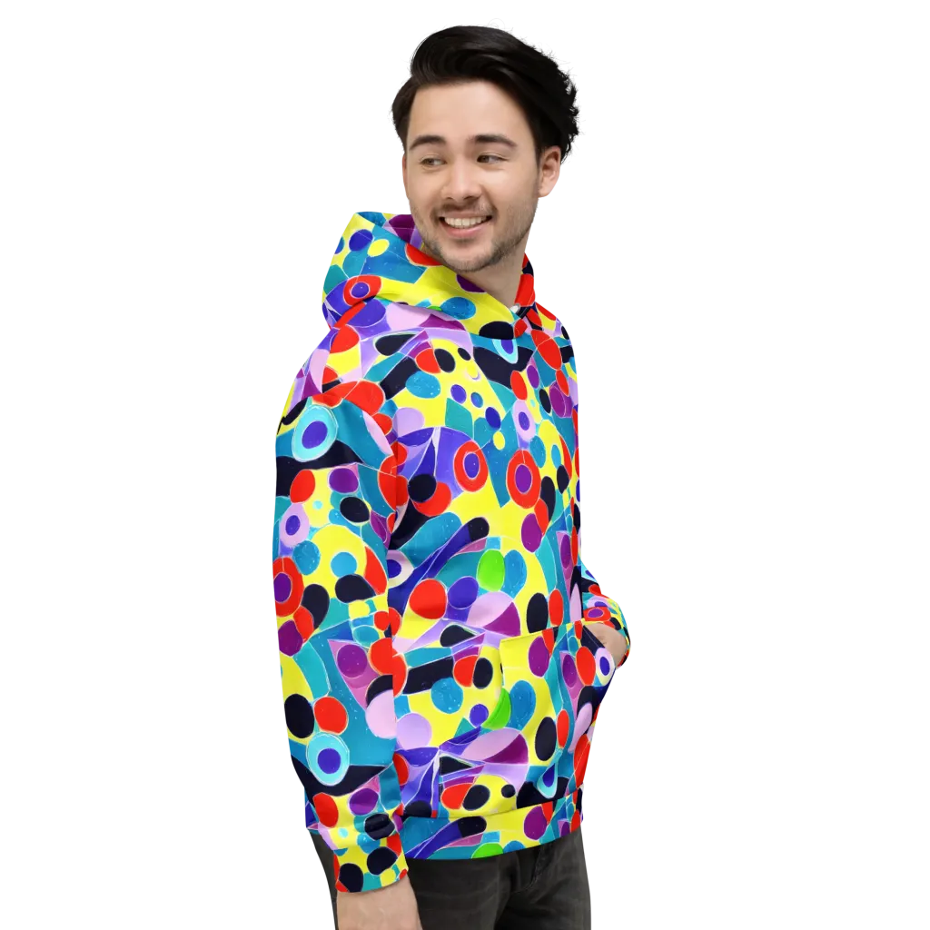 Prism Playground on Hoodie — Right