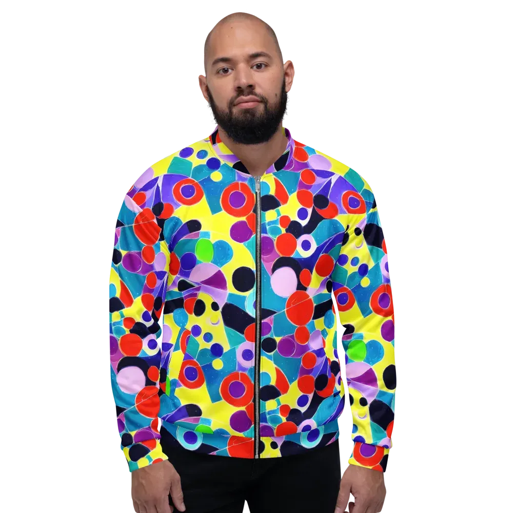 Prism Playground on Bomber Jacket — Front