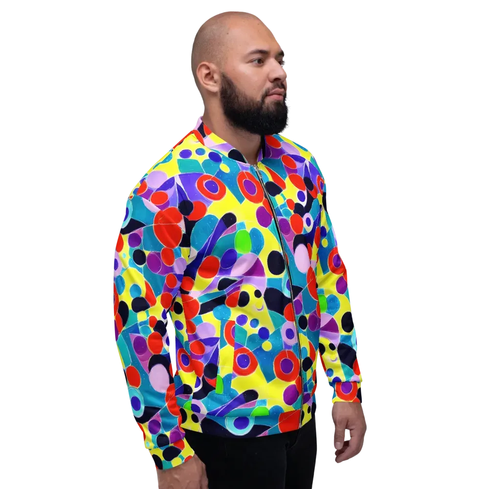 Prism Playground on Bomber Jacket — Right
