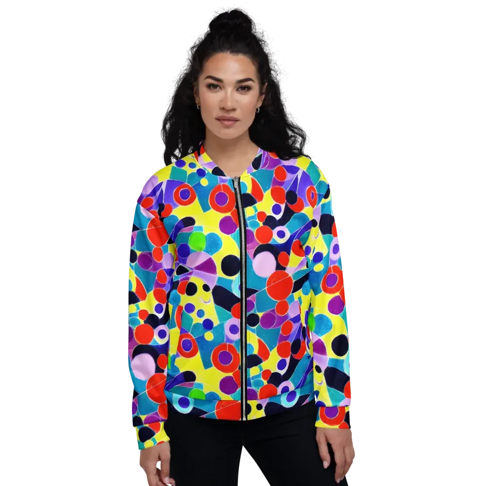 Prism Playground on Bomber Jacket — Front