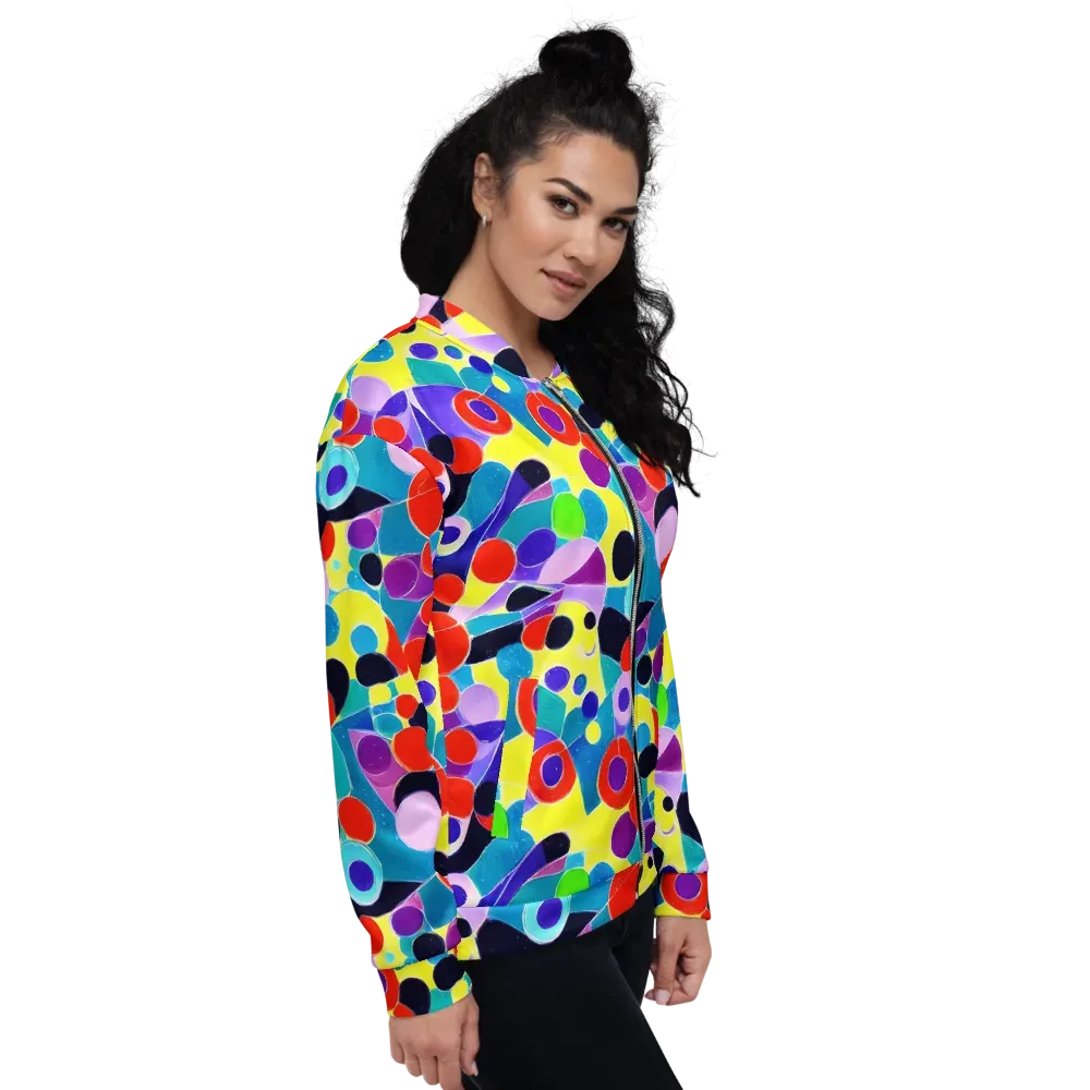 Prism Playground on Bomber Jacket — Right