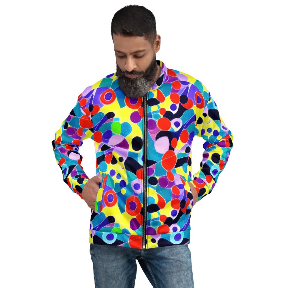 Prism Playground on Bomber Jacket — Front