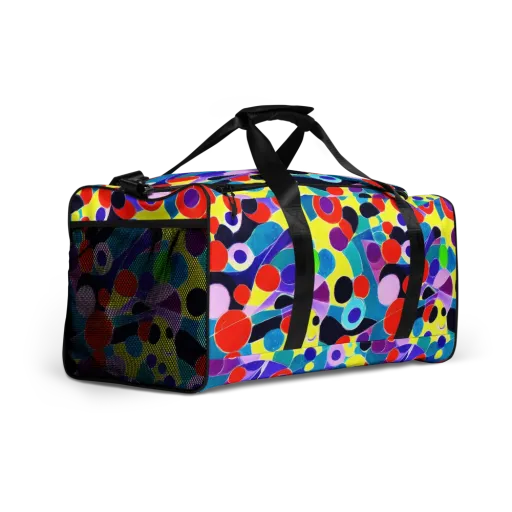 Prism Playground on a Duffle Bag