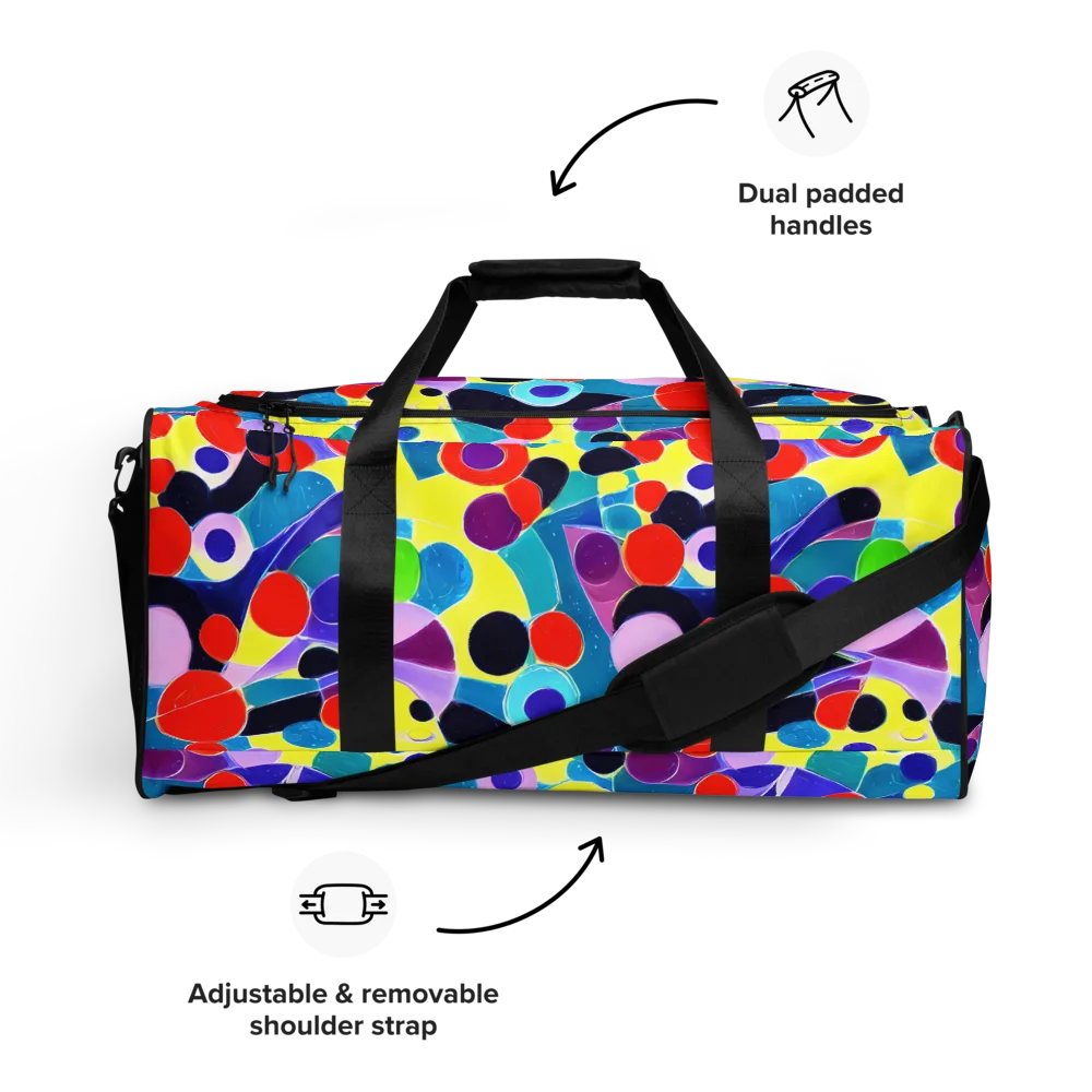 Prism Playground on Duffle Bag — Front