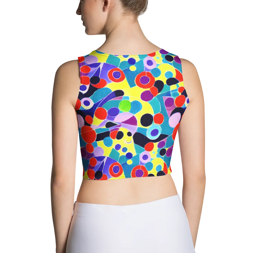 Prism Playground on Crop Top — Back