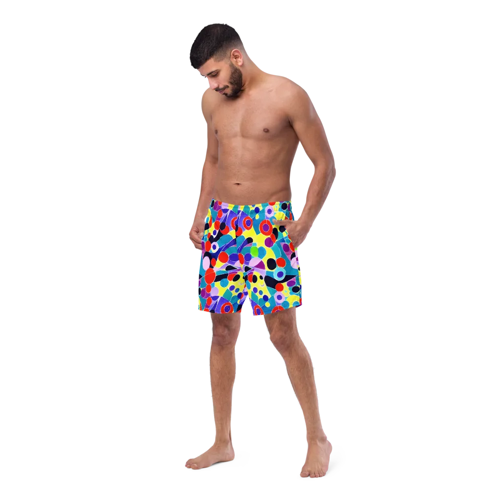Prism Playground on Swim Trunks — Left Front