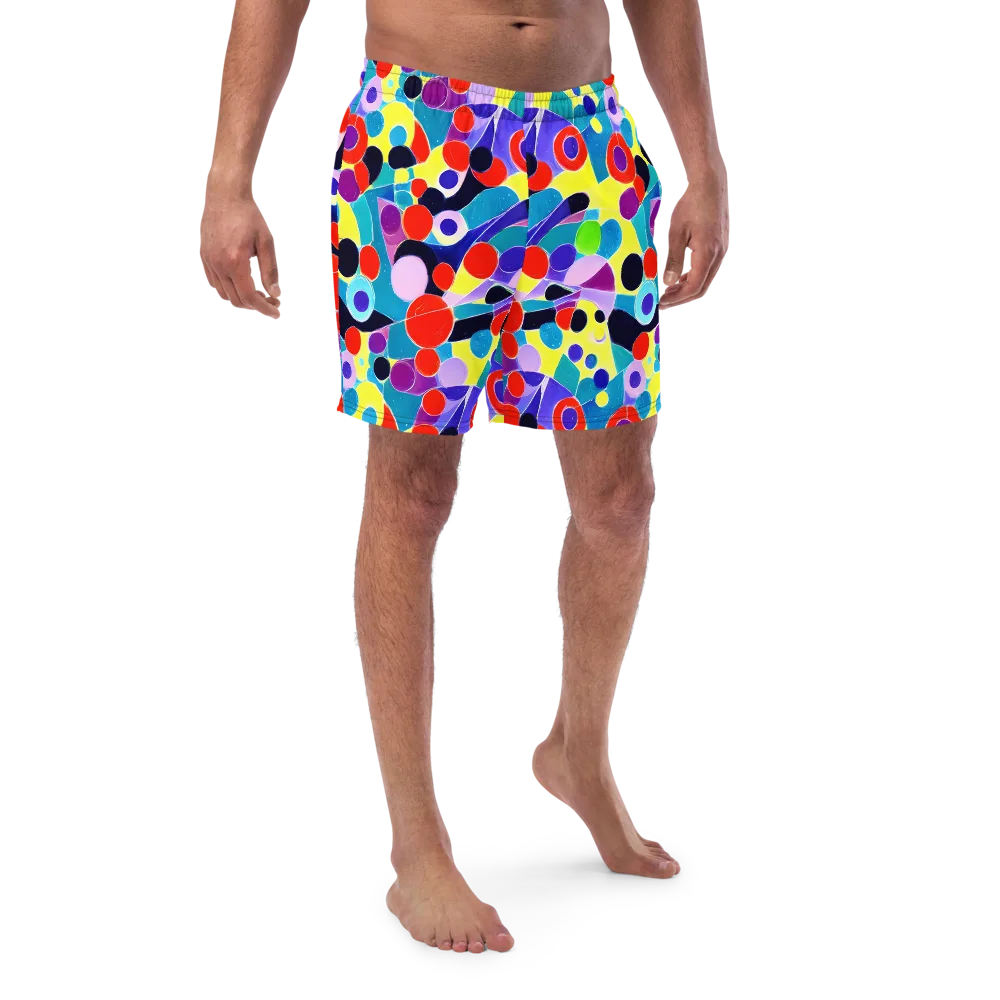 Prism Playground on Swim Trunks — Front
