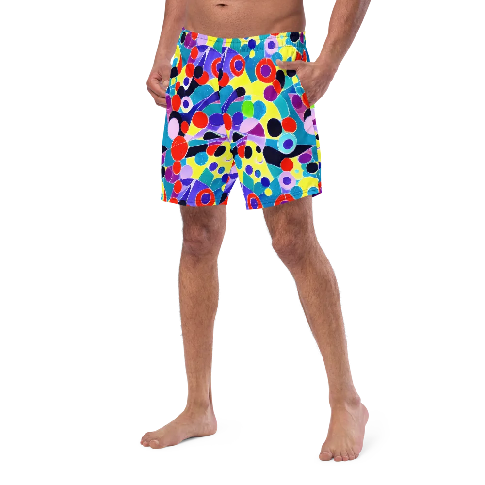 Prism Playground on Swim Trunks — Left Front