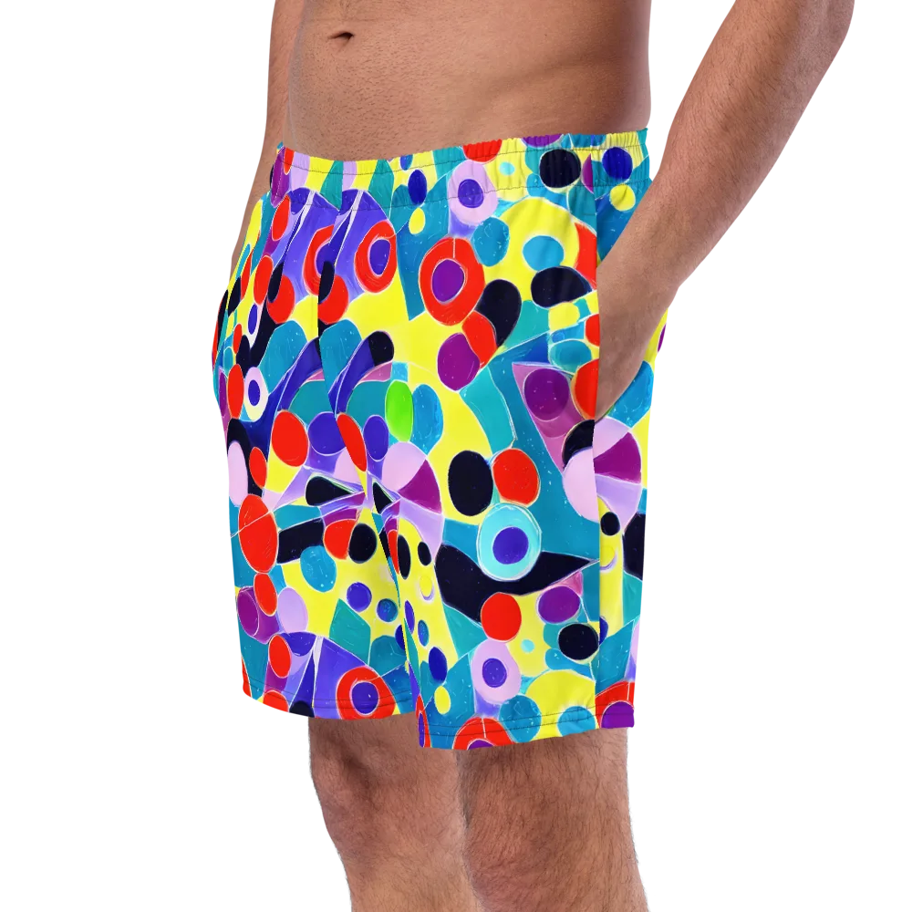 Prism Playground on Swim Trunks — Left Front