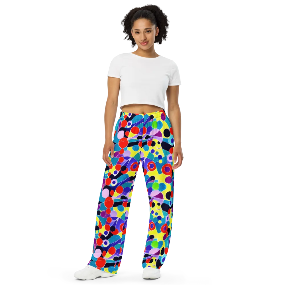 Prism Playground on Wide-Leg Pants — Front