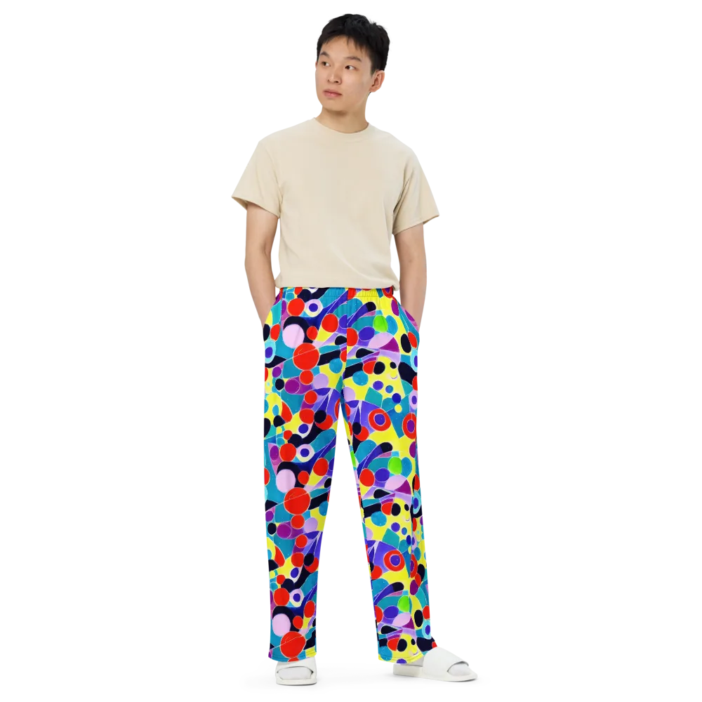 Prism Playground on Wide-Leg Pants — Front