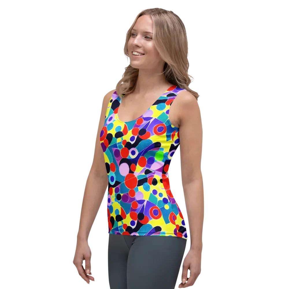 Prism Playground on Women's Tank Top — Left Front