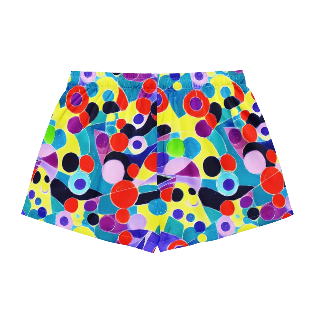 Prism Playground on Women's Pajama Shorts — Back