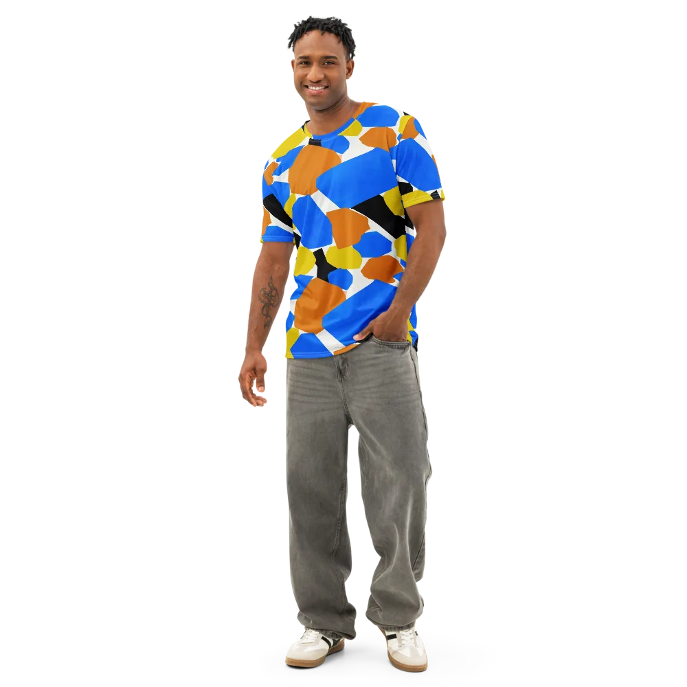 Primary Profile on Men's Cotton Crew Neck T-Shirt — Front