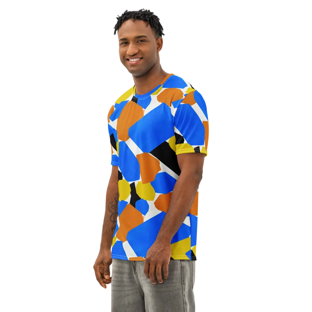 Primary Profile on Men's Cotton Crew Neck T-Shirt — Left Front
