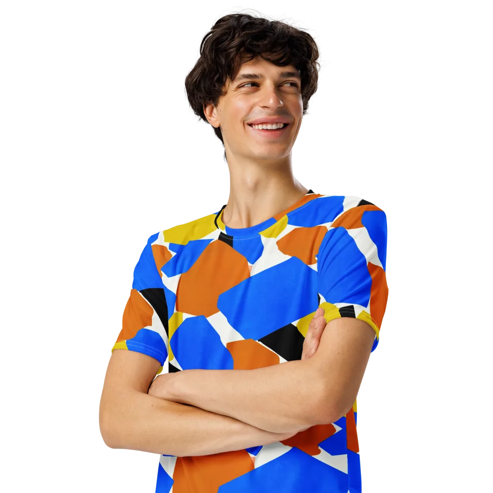 Primary Profile on Men's Crew Neck T-Shirt — Left Front