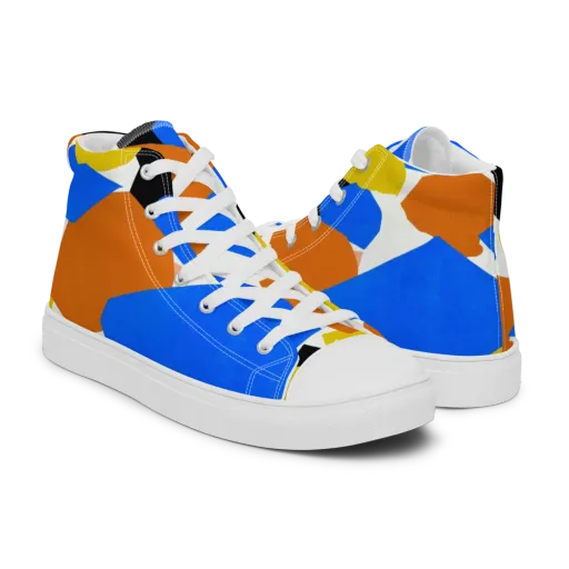 Primary Profile on a Men's High Top Canvas Shoes